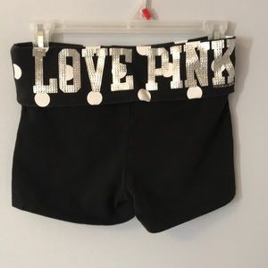 Love Pink Bling Shorts